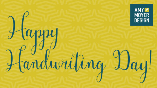 Happy National Handwriting Day!